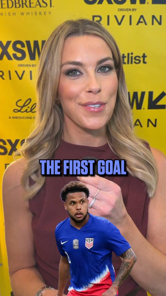 Which player will score the U.S. Soccer Men's National Team's first goal at the 2026 FIFA World Cup? 🇺🇸 We caught up with Stu Holden, Jenny Taft, Carli Lloyd, and Alexi Lalas at the #SXSW2026 Film and TV Festival to get their predictions ‼️