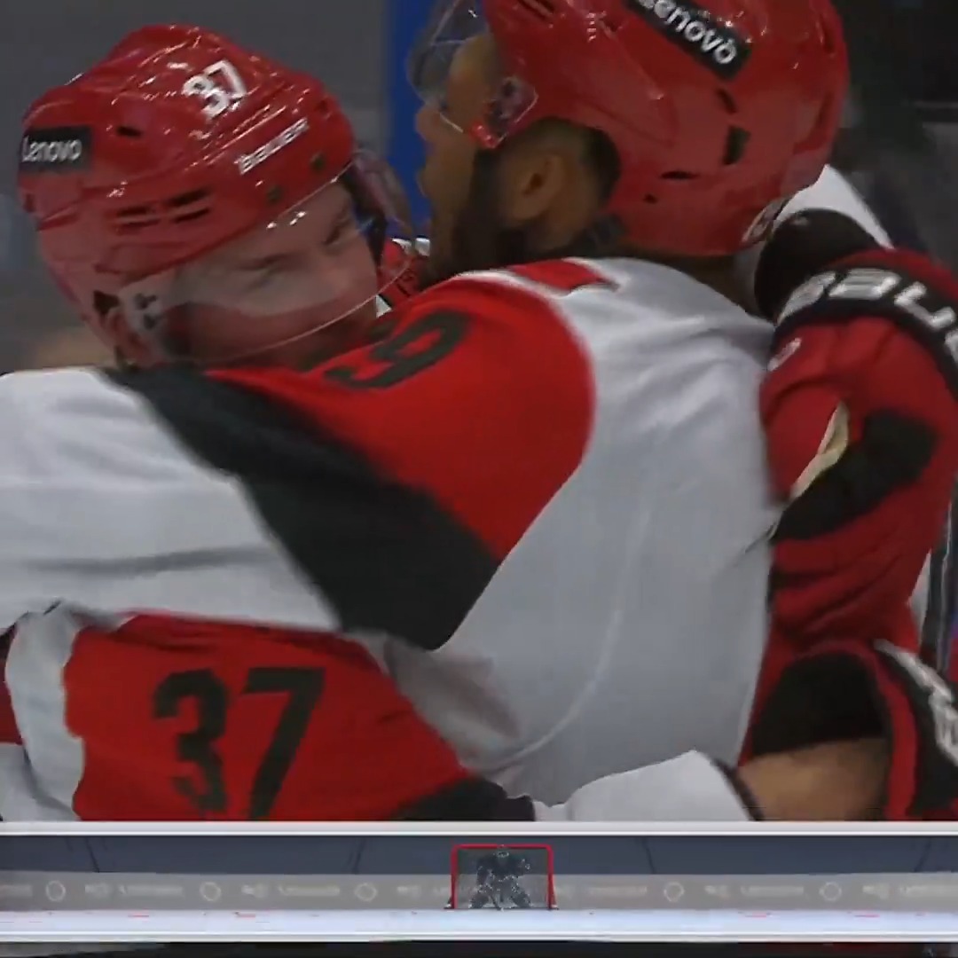 36 seconds in, Svechy wasted no time 🚨