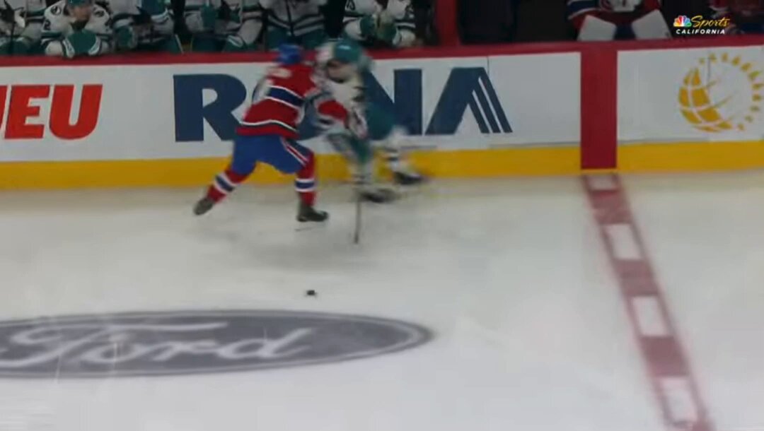 Igor Chernyshov takes a shot to the head and looks to be knocked out. Then tries to get up and stumbles.