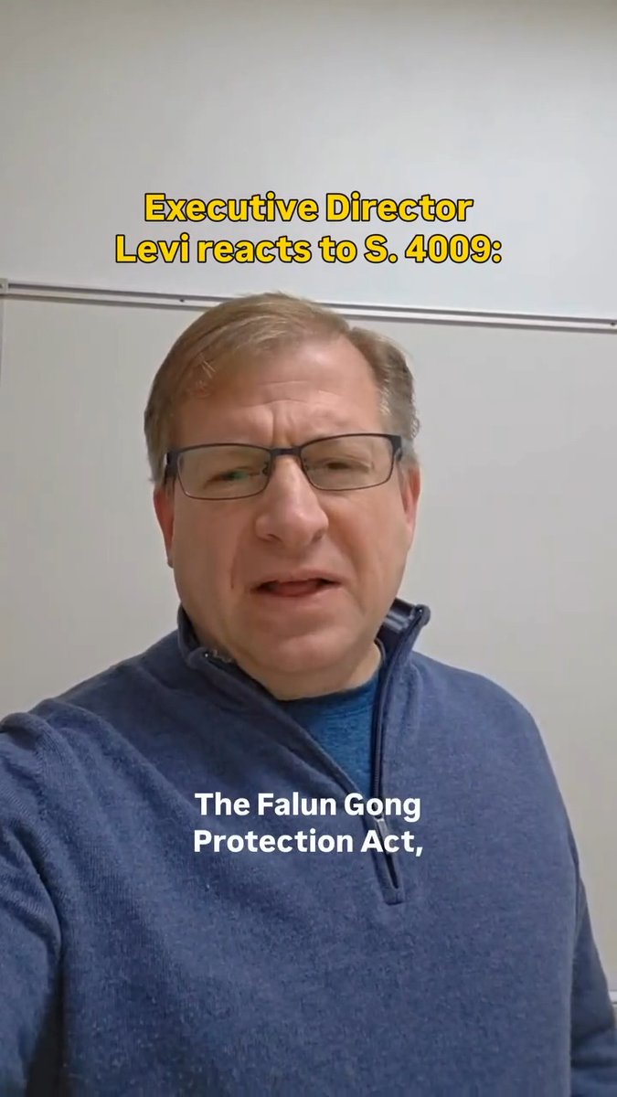 Our executive director, Levi Browde, reacts to the bipartisan effort by Senators Ted Cruz and Senator Jeff Merkley to stop forced organ harvesting complicity. #FalunGongProtectionAct #FalunGong #Congress #Senate #China