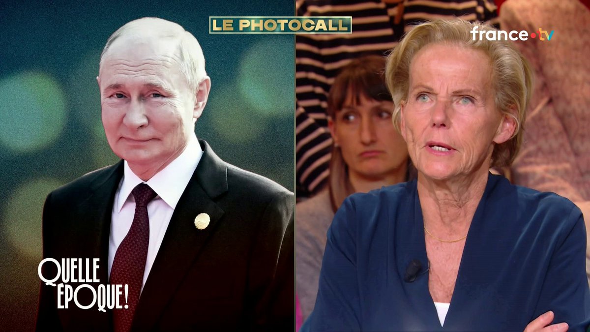 🗣️ À Poutine : "Pourquoi avez-vous coupé les réseaux sociaux en Russie ? Est-ce un signe d'affaiblissement de votre régime ?" Christine Ockrent interroge les puissants du monde dans notre #Photocall international : de Trump à Netanyahou en passant par le nouveau guide suprême iranien.