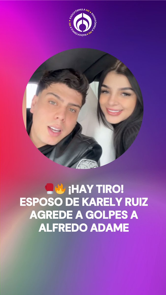 🥊🔥 ¡Se calientan los ánimos! Momentos de tensión se vivieron previo al evento Ring Royale, pues Jhon Echeverry, esposo de Karely Ruiz golpeó a Alfredo Adame, todo mientras que la influencer le gritaba, "ojalá pierdas".