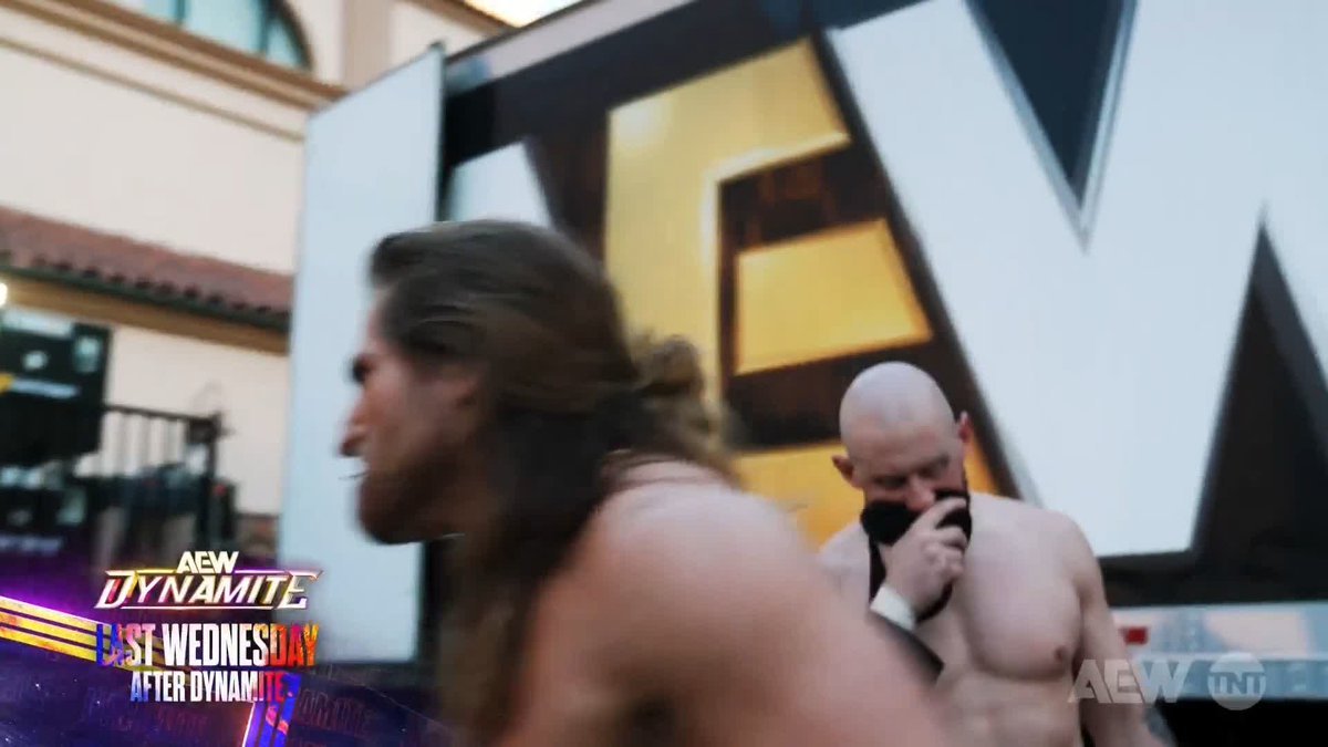 The Dogs are ready for war. Clark Connors, GABE KIDD, and David Finlay have targets locked in! Watch #AEWCollision on TNT &amp; HBO Max