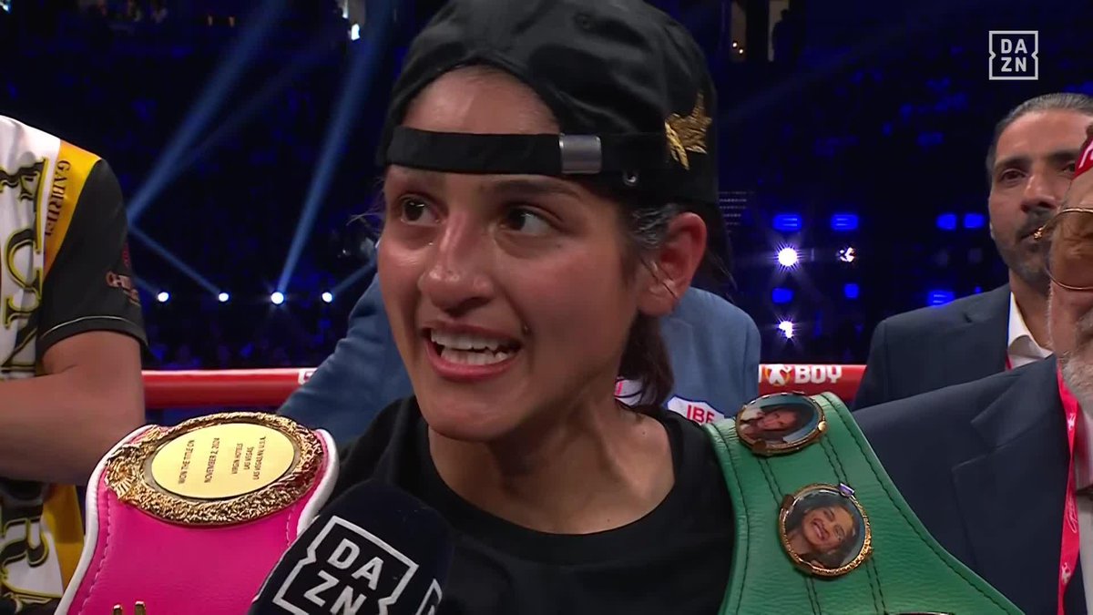 Who's next for Gabriela Fundora? 🤔 #BarbozaJrSimsJr | Live NOW on DAZN ▪️