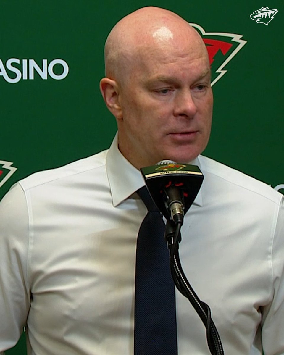 "We need to make some changed" 🗣️ Coach Hynes on changing the team routines #mnwild