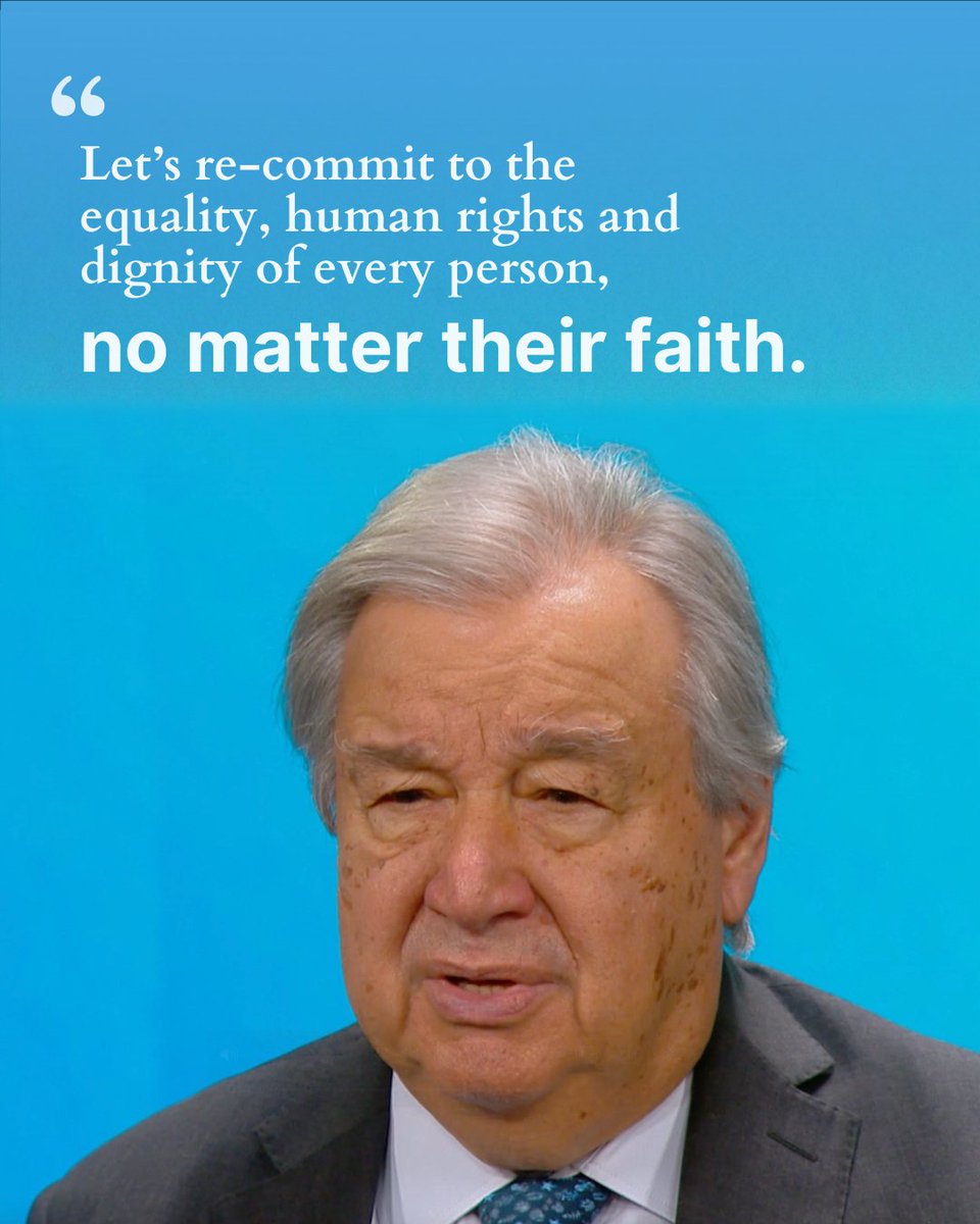 Muslims worldwide often face institutional discrimination, socio-economic exclusion, biased immigration policies & unwarranted surveillance & profiling. This International Day to Combat Islamophobia, let’s re-commit to the equality, human rights & dignity of every person, no matter their faith.