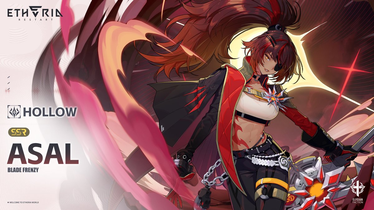 #AnimusPV #Asal //Etheria ID: Asal //Title: Blade Frenzy //Faction: Elysian "Pity for a criminal is a violation of order. Prisons don't just hold convicts; they imprison the arrogance of those who disregard the law." #EtheriaRestart
