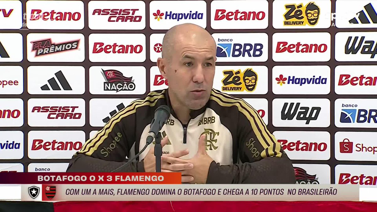 Leonardo Jardim descarta montar times "A" e "B" no Flamengo: "Quando temos dois times, estamos a fazer uma divisão do elenco. Sou um treinador mais de unificação do elenco".
