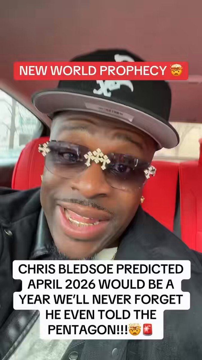 🚨هل سمعت بتنبؤات كريس بليدسو عن April 2026 وحرب إيران وإسرائيل‼️ في عام ٢٠١٢، تلقى، كريس بليدسو خبير الأجسام الطائرة المجهولة وصاحب تجارب الاقتراب من الموت، تنبؤًا صادمًا لعام ٢٠٢٦، شاركه مع وكالة ناسا ووزارة الدفاع الأمريكية (البنتاغون). واليوم، يُكشف عن مضمون هذا التنبؤ المذهل الذي سيُحدث ضجة عالمية. يُعد كريس من أكثر الأشخاص مصداقية في العالم ممن شهدوا تجارب الأجسام الطائرة المجهولة، وقد خضع لدراسات من قِبل وكالة ناسا ووكالة المخابرات المركزية ووكالة استخبارات الدفاع. وقد ظهر في برامج على قناة فوكس نيوز، وقناة هيستوري، وبرنامج "الأجسام الطائرة المجهولة فوق الأرض" (٢٠٠٨)، وبرنامج جيسي واترز برايم تايم (٢٠٢٢). اكتشف سر نبوءته لعام ٢٠٢٦ واستعد للمفاجأة! #حرب_إقليمية #قطر_بحرين_عمان_كويت_عمان