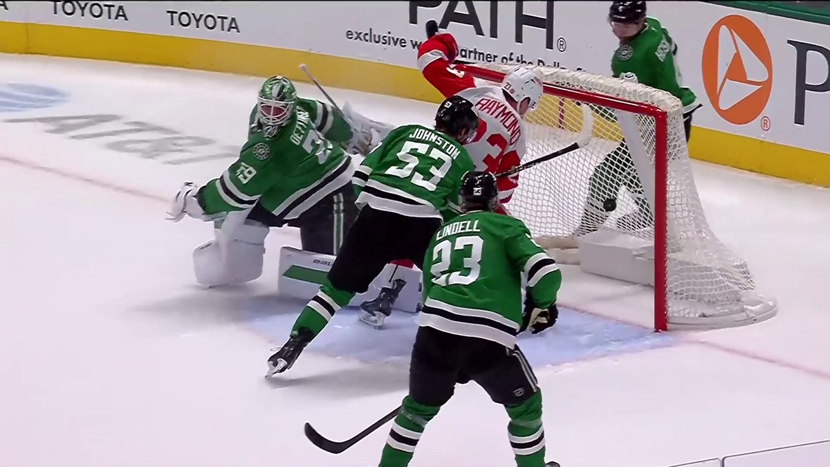 LUCAS RAYMOND TIES THE GAME 🗣️