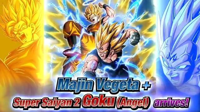 ||◤ Saiyan Day is almost here✨ ◢|| On Saiyan Day, 3/17 PST, "Majin Vegeta + Super Saiyan 2 Goku (Angel)" will be joining the fray!🔥 The character PV is out now! Stay tuned! #dokkanbattle #dragonball