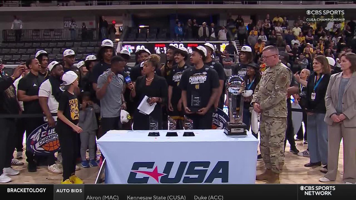 "I'm just standing on the shoulder of that giant. (Amir Abdur-Rahim) started all this. He set the tone... And it was just my job to continue it." Kennesaw State MBB HC Antoine Pettway on what the late Amir Abdur-Rahim meant to the Kennesaw State program