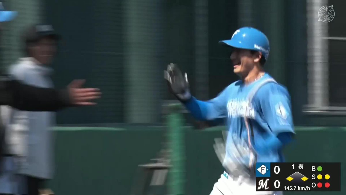 ドラフト3位ルーキー 大塚瑠晏 ファーム第1号ホームラン ⚾️ロッテ×日本ハム（ファーム） #イージースポーツ #lovefighters #だったらDAZN DAZNならファームも見られる ✔ 月々2,300円（年間プラン・月々払い） ✔ 初月無料キャンペーン中（〜4/19まで） ▶ 視聴はこちら
