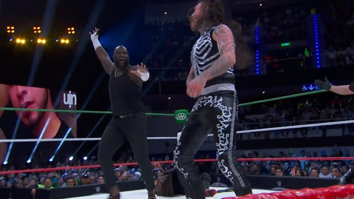 ¿Cuántos segundos estuvo en el aire Dominik Mysterio? ⏱️ #AAAReyDeReyes