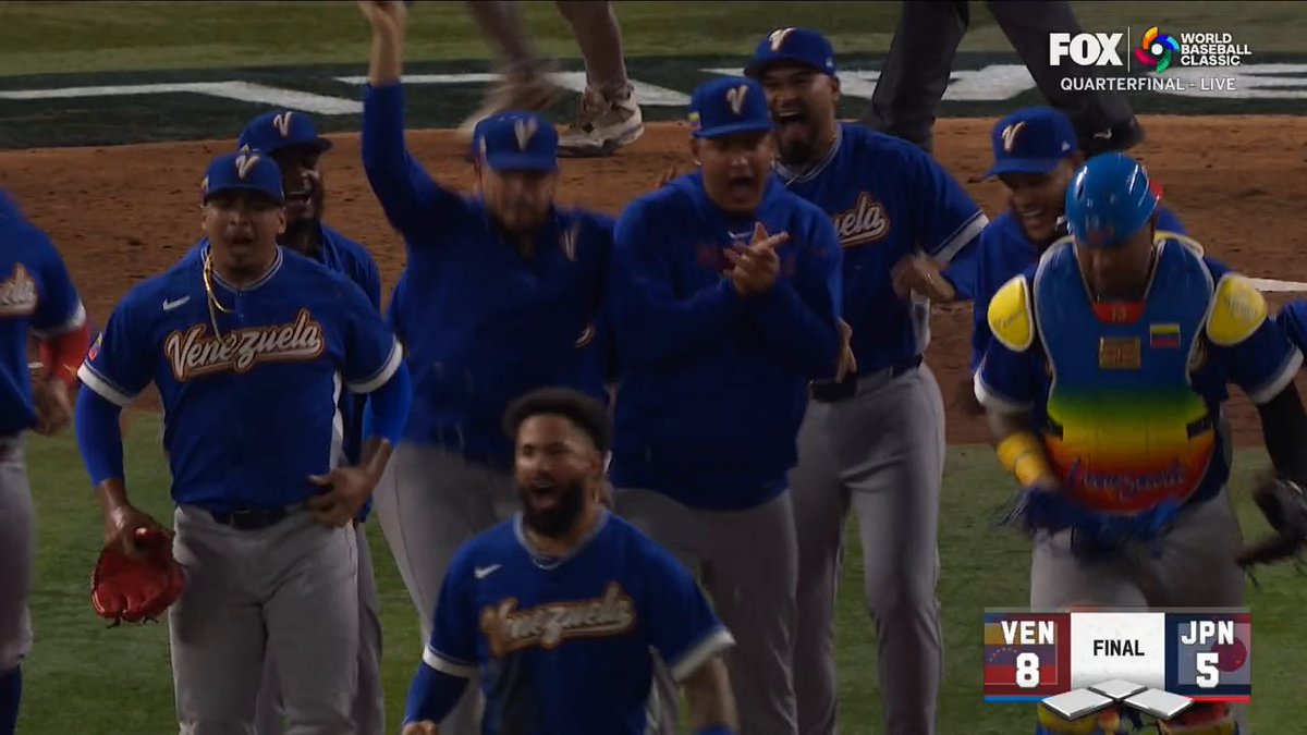 VENEZUELA KNOCKS OUT THE REIGNING CHAMPS AND IS ON TO THE WBC SEMIS 🇻🇪