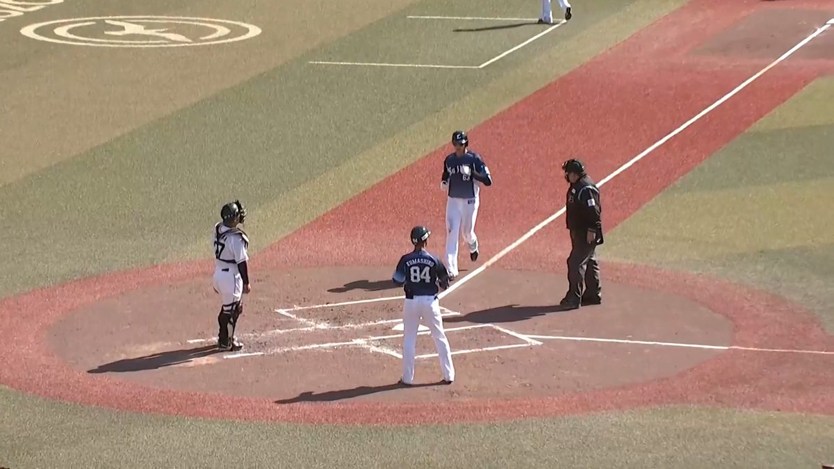 マーベラス🌈 埼玉西武 長谷川信哉 選手の同点ソロホームラン‼️ 👇ライブ配信はこちら