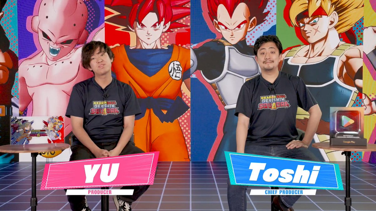 📢Squadra Talk is back! Get all the info on the Half-Year Anniversary! A serial code for P4G-Capsules will also be revealed during the video, so be sure to tune in! 📺Watch here!👇 #GekishinSquadra #Squadra #DragonBall