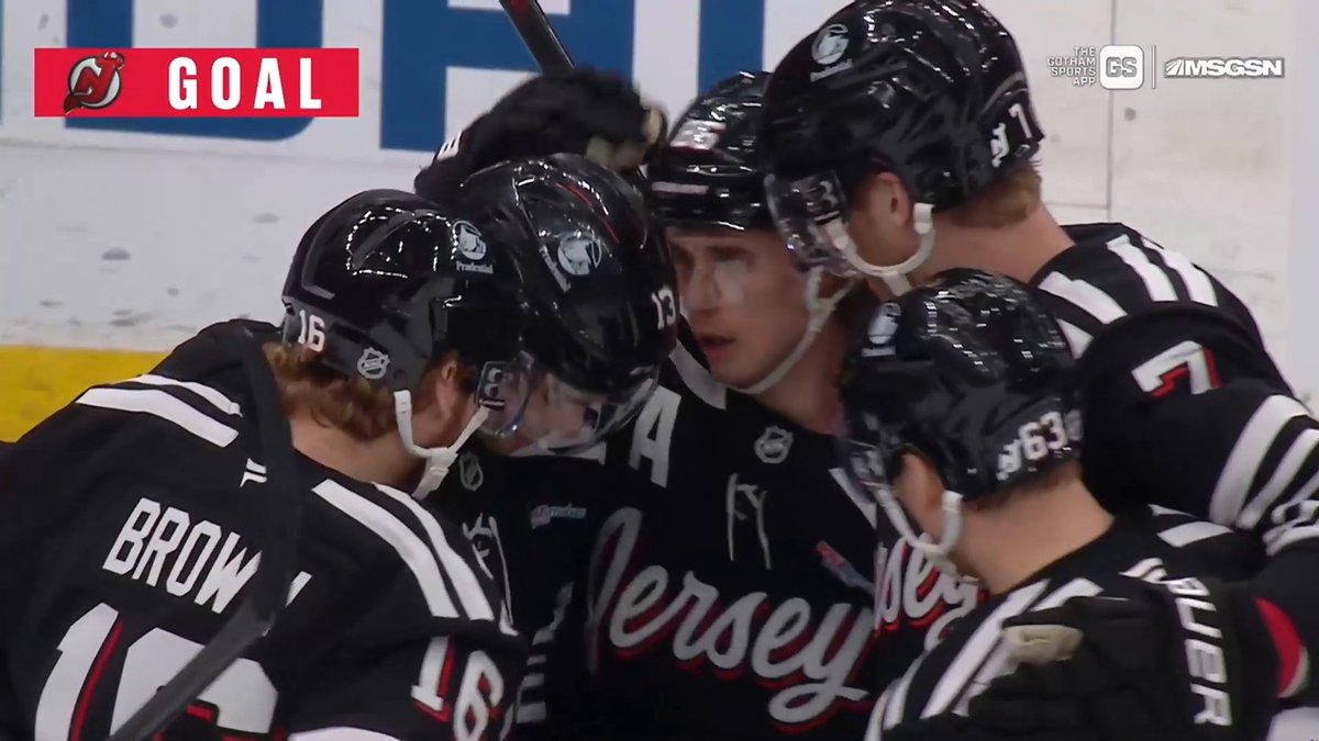 Jack Hughes dropping on a knee and icing someone’s favorite team is just nails. If you’re tied with the Devils you might as well just hit the locker room. We have a nail gun, and his name is Jack Hughes.