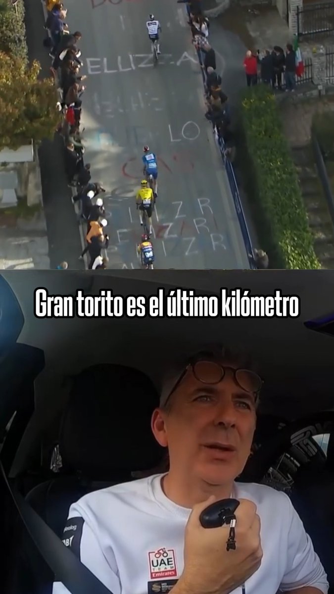 ¡SUPERANDO SUS LÍMITES! 👏🔥 🇲🇽 Así fue el intenso cierre de carrera de Isaac Del Toro, que con ayuda de su equipo UAE Team Emirates XRG, logró llevarse la etapa reina del Tirreno-Adriático.