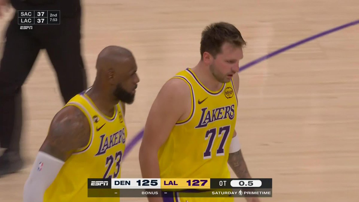 ÉPICO. BESTIAL. MÁGICO LOKURA DONCIC GANANDO EL PARTIDO EN EL ÚLTIMO SEGUNDO DE LA PRÓRROGA 🔥🔥🔥🔥 #NBAxDAZN 🏀🇺🇸