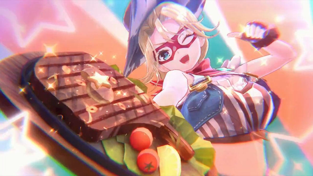 【ピックアッププラチナガチャ開催中！】 現在登場中のSS[A Taste of Victory!]キャロル・リーパー（CV #八巻アンナ）のEXスキルを紹介！ 「本場の味をティーチするわ！」 ▼開催期間 3月27日10:59まで #ヘブバン