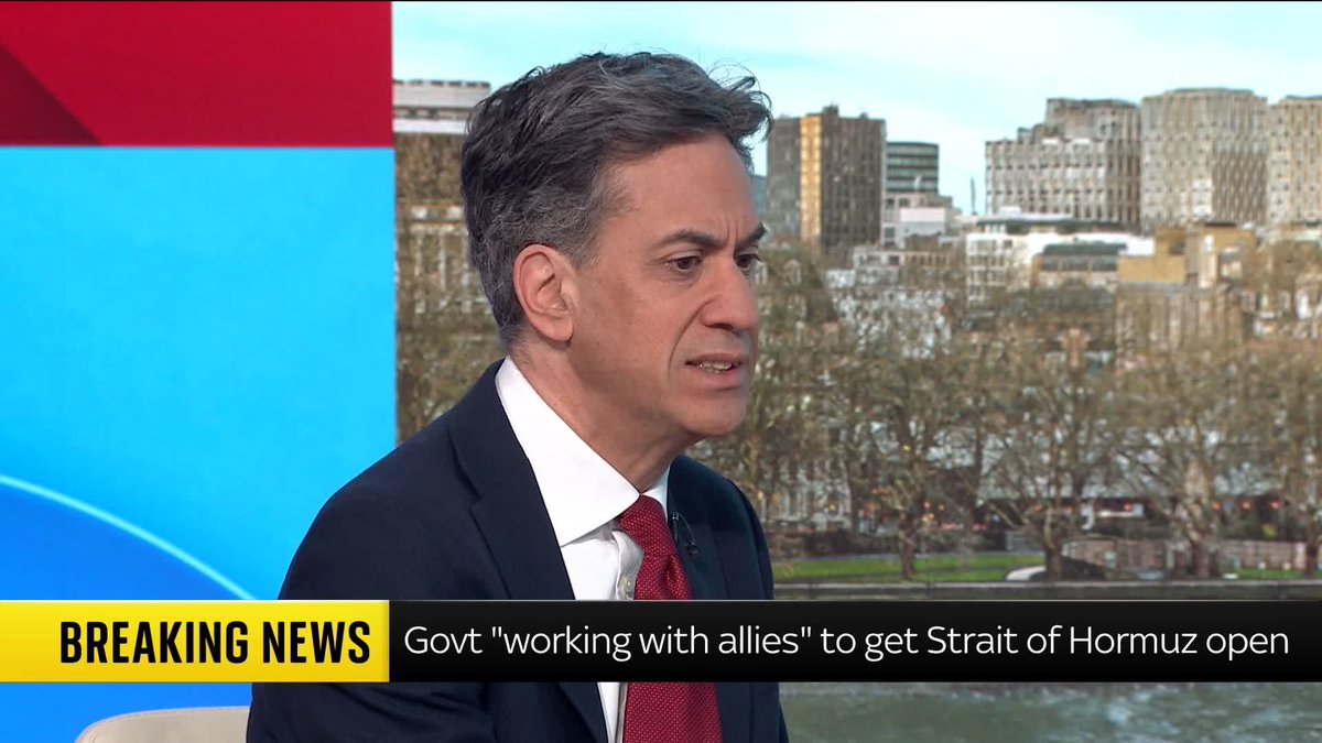 Energy and Net Zero Secretary Ed Miliband declares that the government will 'fight the British people's corner' when asked about rising fuel costs caused by the Iran war. #TrevorPhillips | Trevor Phillips 📺 Sky 501, Virgin 602, Freeview 233