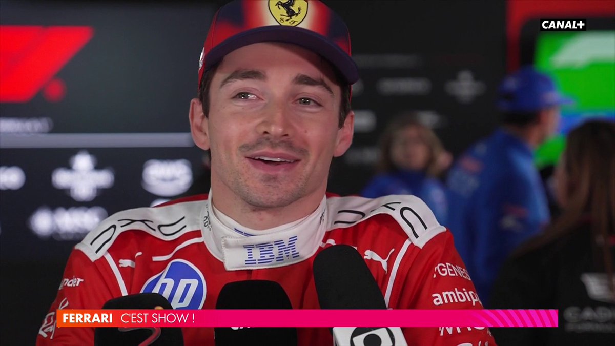 🎙️ "Je me suis vraiment beaucoup amusé" Charles Leclerc revient sur sa splendide bataille avec Hamilton 😍