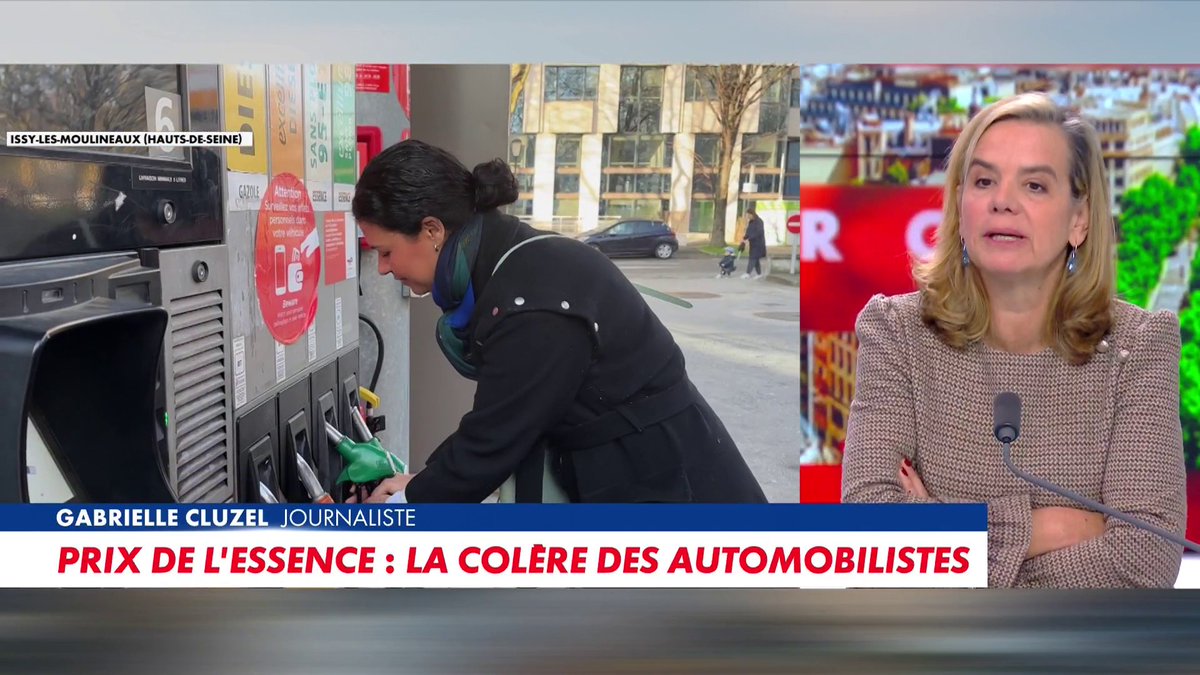Gabrielle Cluzel : «A chaque fois que le prix de l'essence flambe, l'Etat en profite» #HDProsWEToute l'info est à retrouver sur