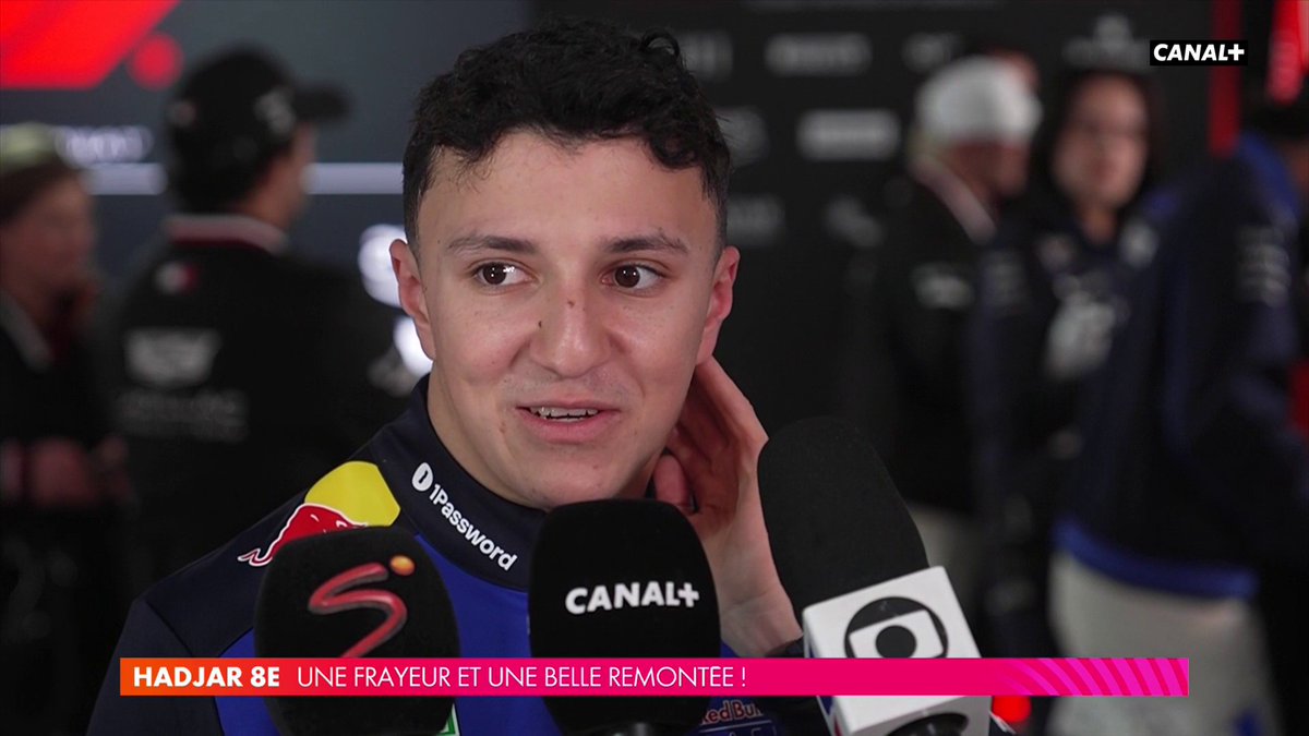 🎙️ "On a compris pas mal de choses" Isack Hadjar termine 8e après un week-end rempli de galères 😮💨 #f1 #chinesegp