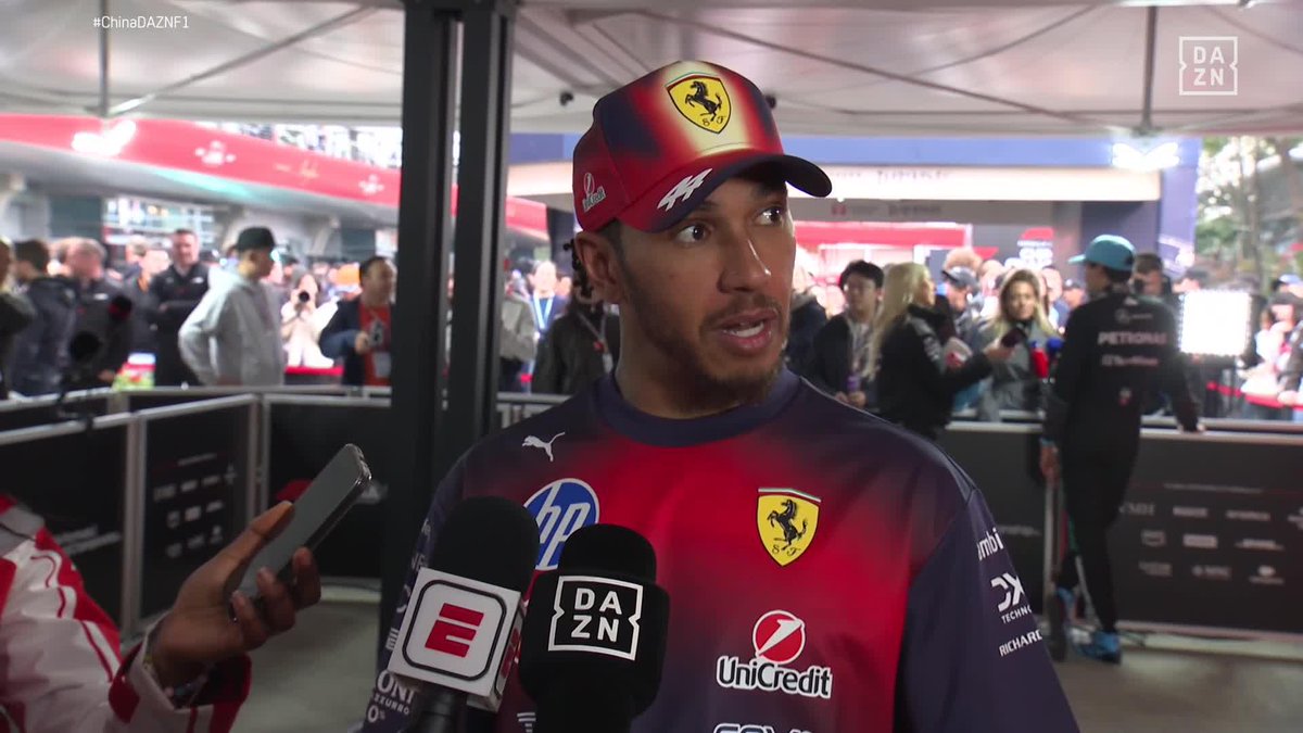 🗣️ Hamilton: "Me estoy divirtiendo mucho con estos nuevos coches" #ChinaDAZNF1 🇨🇳