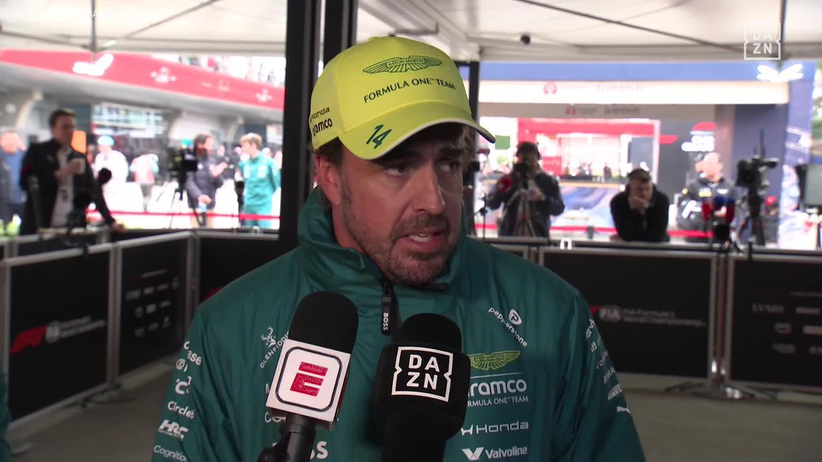 🗣️ Fernando Alonso: "Las vibraciones del motor eran EXCESIVAS, no sentía las manos ni los pies" #ChinaDAZNF1 🇨🇳