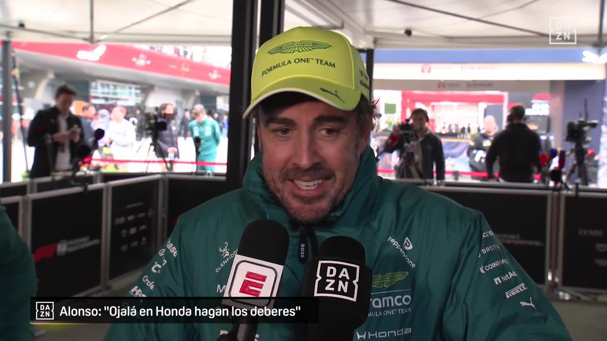 🗣️ Fernando Alonso: "La primera vuelta es más de instinto, no es el campeonato del mundo de pilas que tenemos ahora mismo" #ChinaDAZNF1 🇨🇳