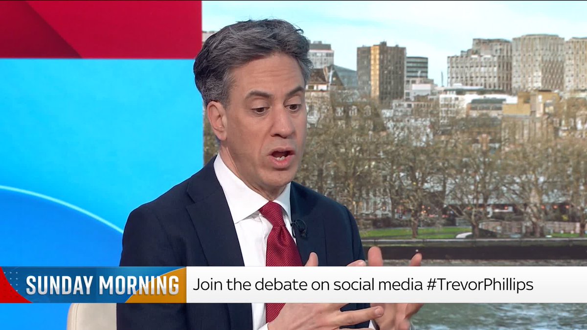 'We need to de-escalate this crisis'. Energy Security and Net Zero Secretary Ed Miliband speaks to Sky's Trevor Phillips on the impact of the Iranian conflict on global oil markets, especially the risk to shipping through the Strait of Hormuz. 📺 Sky 501