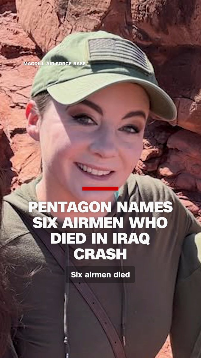 Six airmen died when their KC-135 refueling aircraft crashed in western Iraq earlier this week, according to the Pentagon. Their deaths bring the total US troop casualties in connection to the war in Iran to 13.
