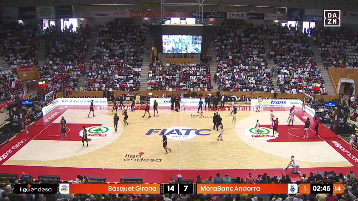 ¡SE VA LA LUZ en el GIRONA-FONTAJAU! Minutos de tensión, pero MARC GASOL siempre está ahí 👍 #LigaEndesaxDAZN 🏀