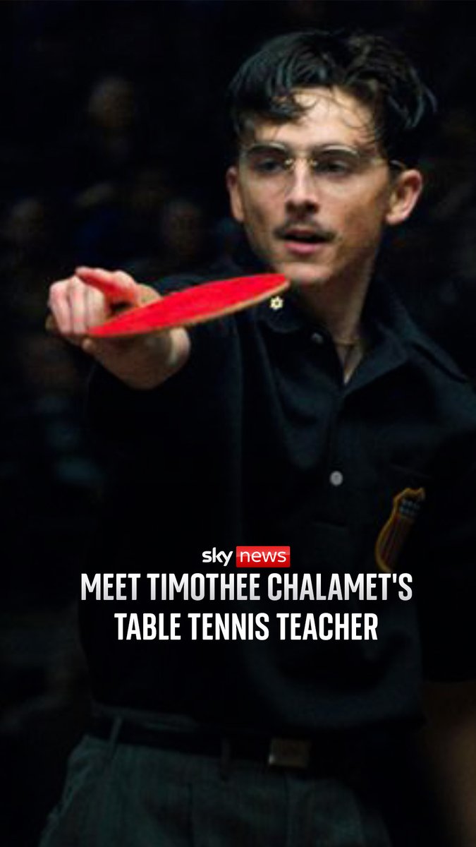You'll find that many Oscar winners immerse themselves in their characters. Sky News' Katie Spencer met Timothée Chalamet’s table tennis coach to see how far he went to perfect the part. 🔗