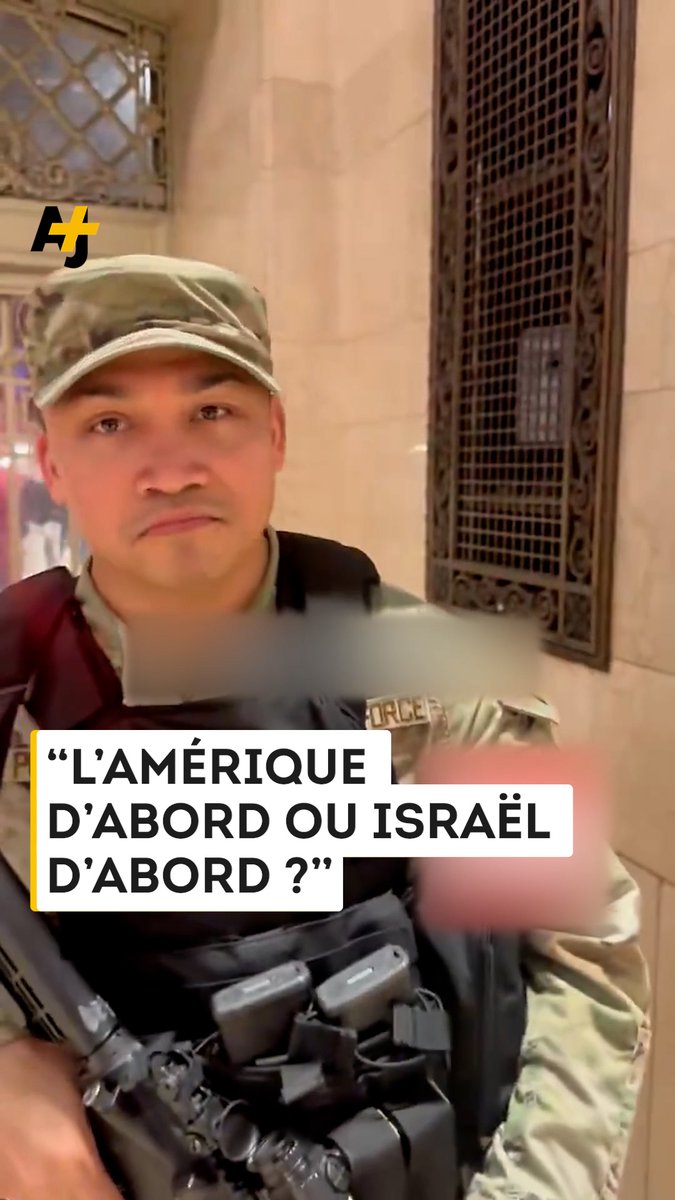 En plein New York, un soldat américain est interrogé. Est-il prêt à “mourir pour l’Amérique ou Israël ?” Voici sa réponse :