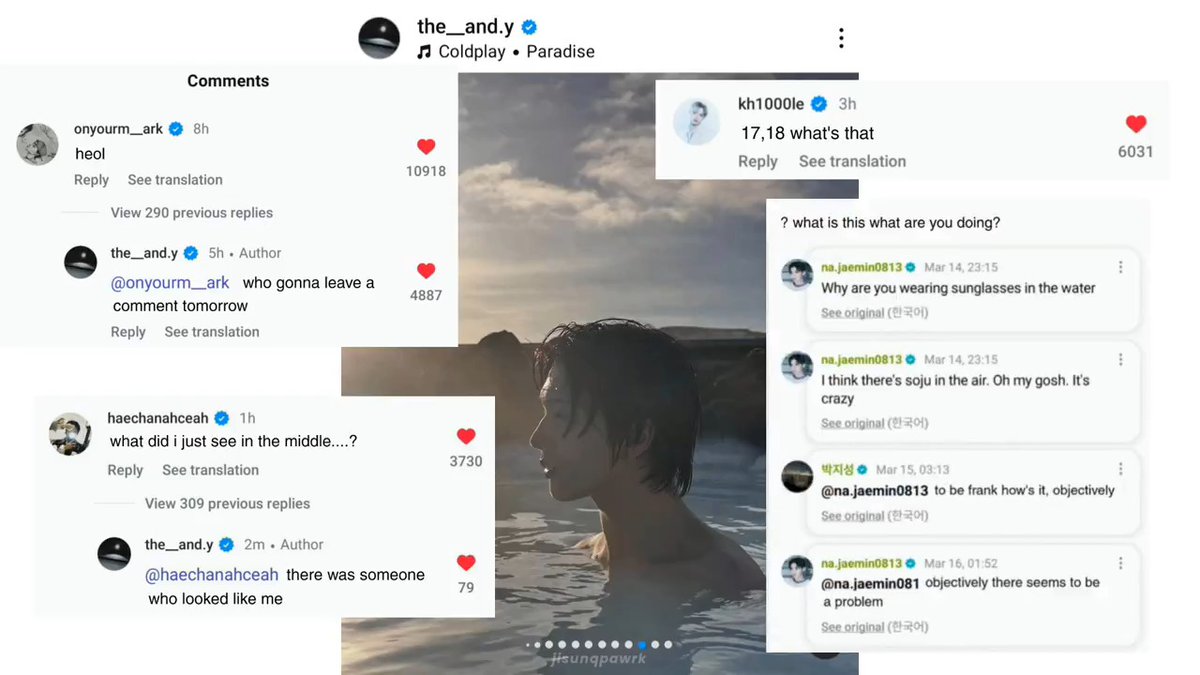 the never ending saga of instagram slide no 17 and 18 jisung