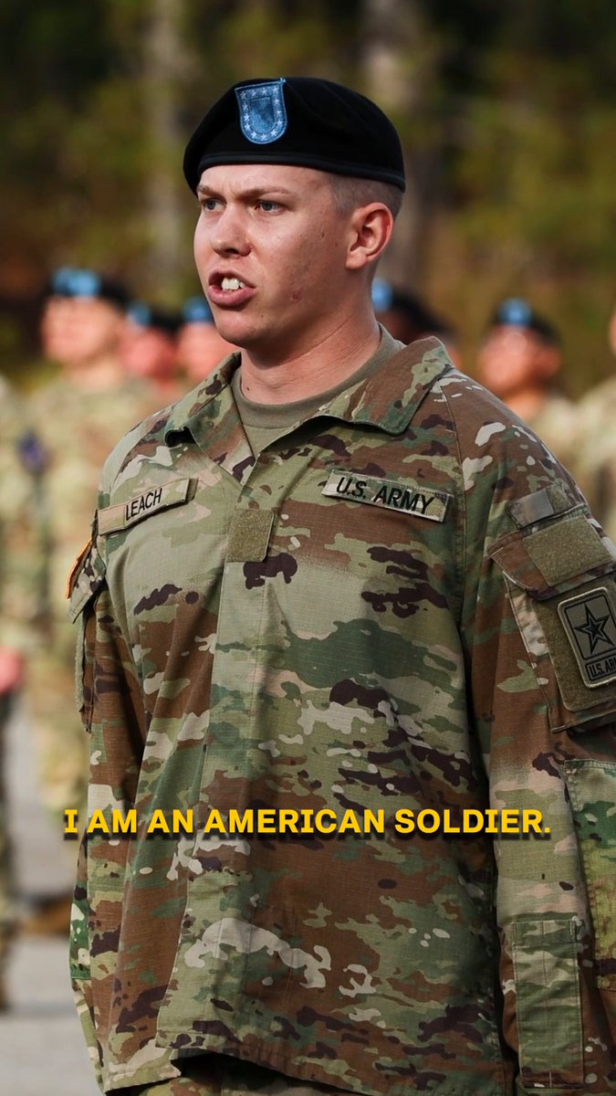 From civilian to Soldier. 🇺🇸 After 9 demanding weeks of Basic Combat Training, these trainees have earned the right to wear their unit patch at the “Turning Green” ceremony, marking their transition into U.S. Army Soldiers and the next step in One Station Unit Training. 🎥 US Army Maneuver Center of Excellence