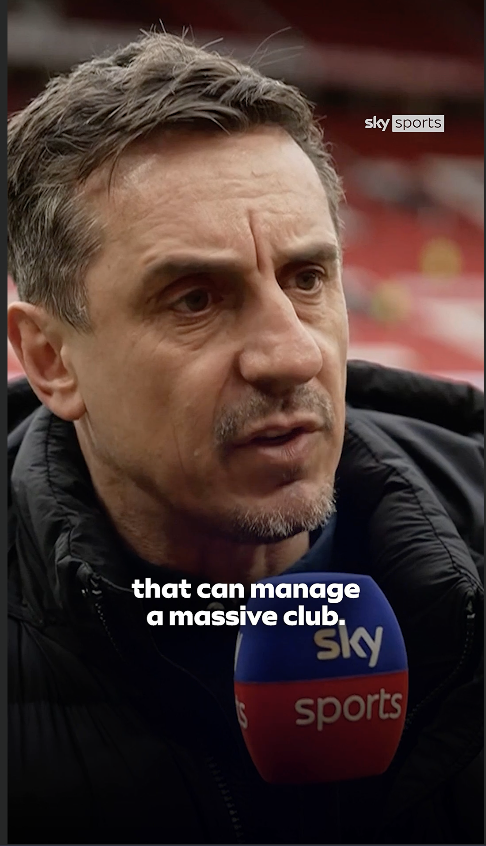 "Unai Emery is at the level of Manchester United" 👀 Gary Neville looks at whether he would like to see Unai Emery at Old Trafford after Jamie Carragher stated that Manchester United should be going for the Aston Villa boss 🔴