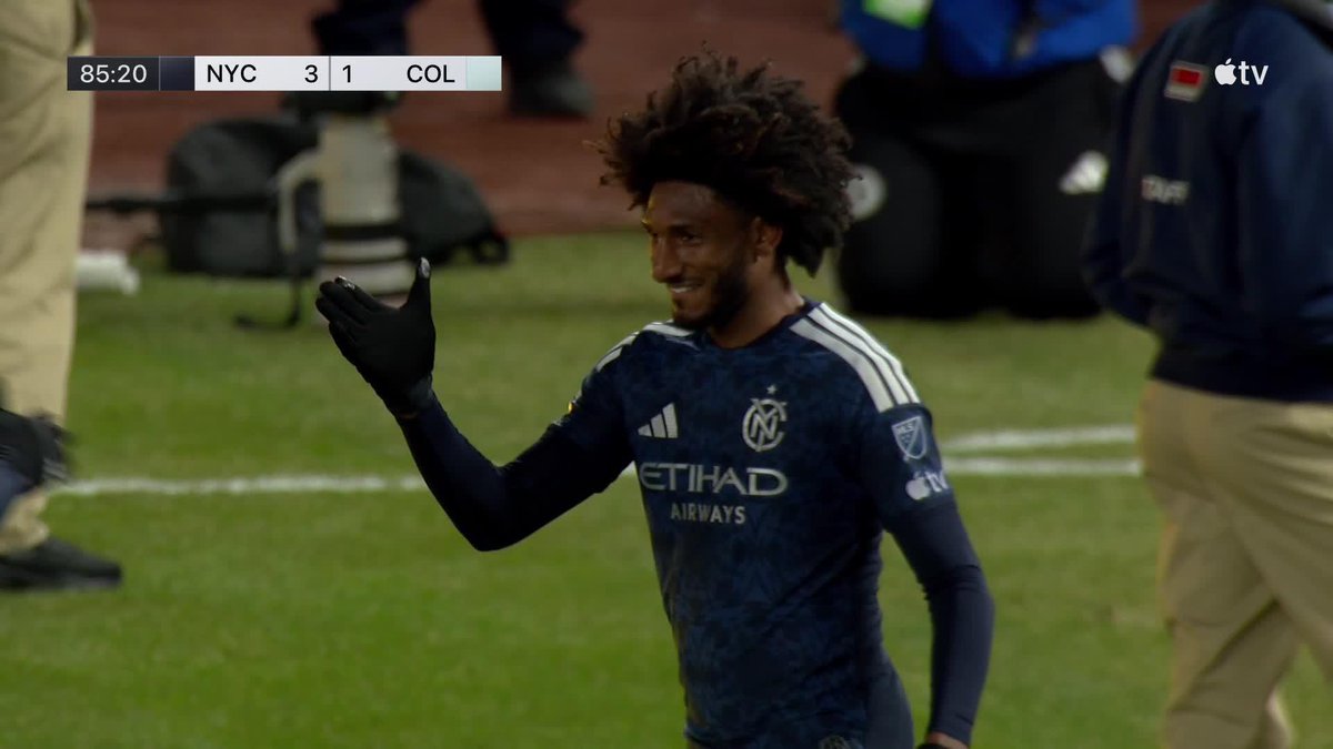 Talles Magno marcou o primeiro gol dele na volta à MLS! Foi o 3° gol da vitória do NYFC em cima do Colorado Rapids.
