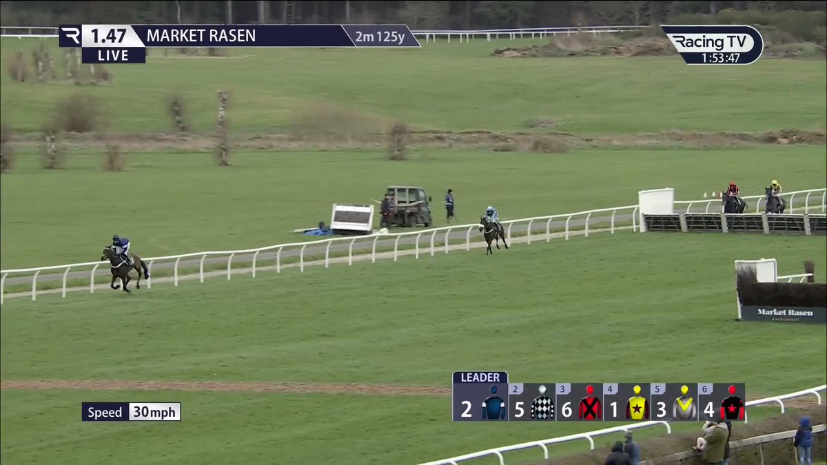 Impressive debut 👀 Roccontier makes a winning start for Nicky Henderson and Nico de Boinville in the CopyBet UK opener Market Rasen Racecourse