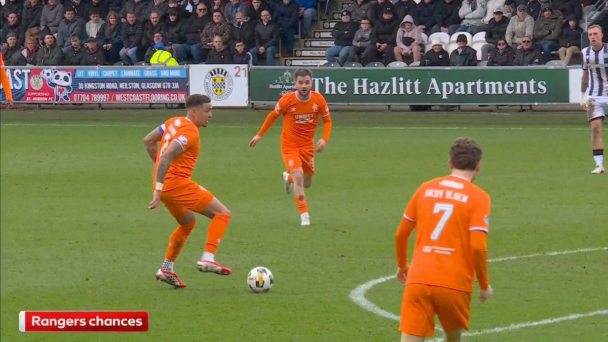 🗣️ “I don’t see, at that top end of the pitch, enough quality that’s going to drag Rangers to winning a title” Kris Boyd on Rangers’ forwards, as well as their “really tight” offside goal ⤵️