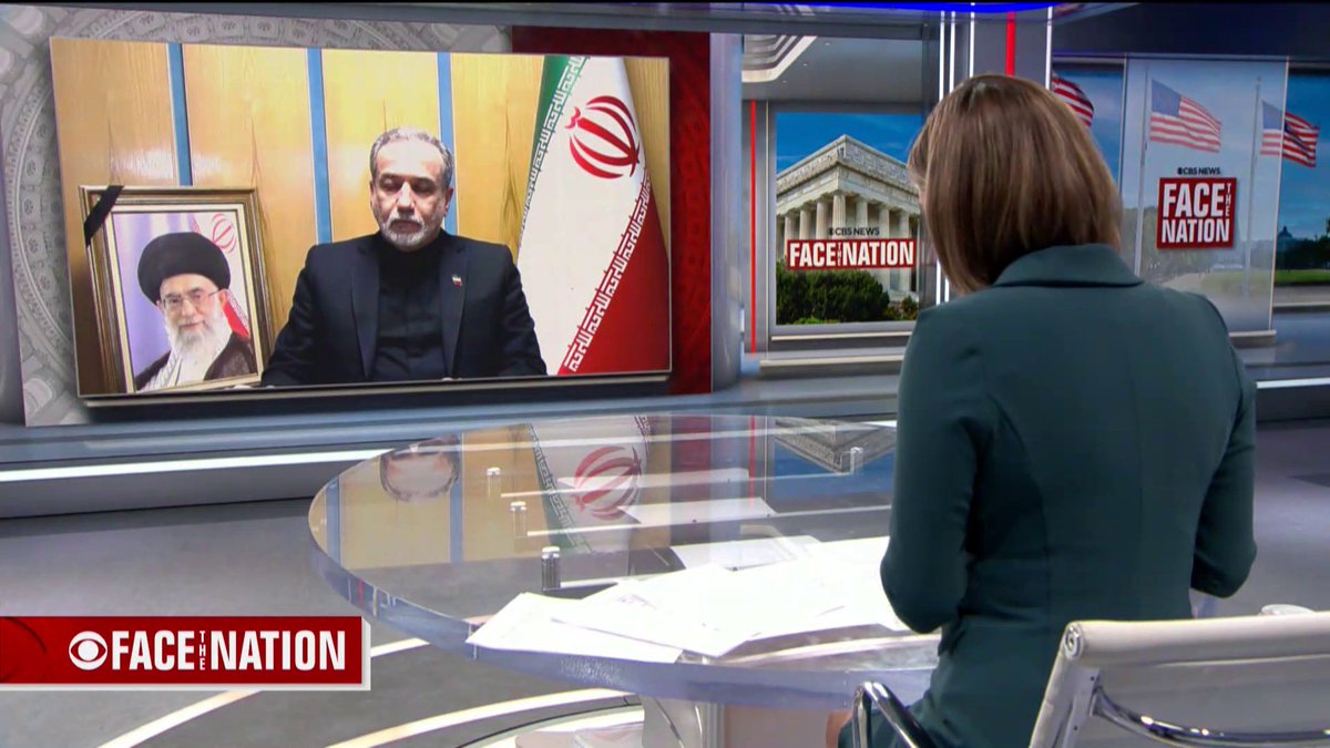 🇮🇷 Is Iran giving up its enriched uranium? FM Araghchi: "There is nothing on the table right now." Everything depends on the future, he says. Classic non-answer.