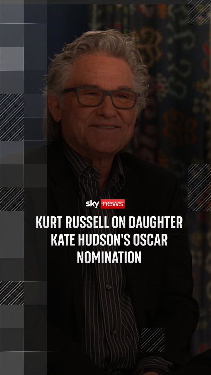 During an interview with Sky News for their show The Madison, Kurt Russell and Michelle Pfeiffer speak about Kate Hudson, ahead of this year's Oscars