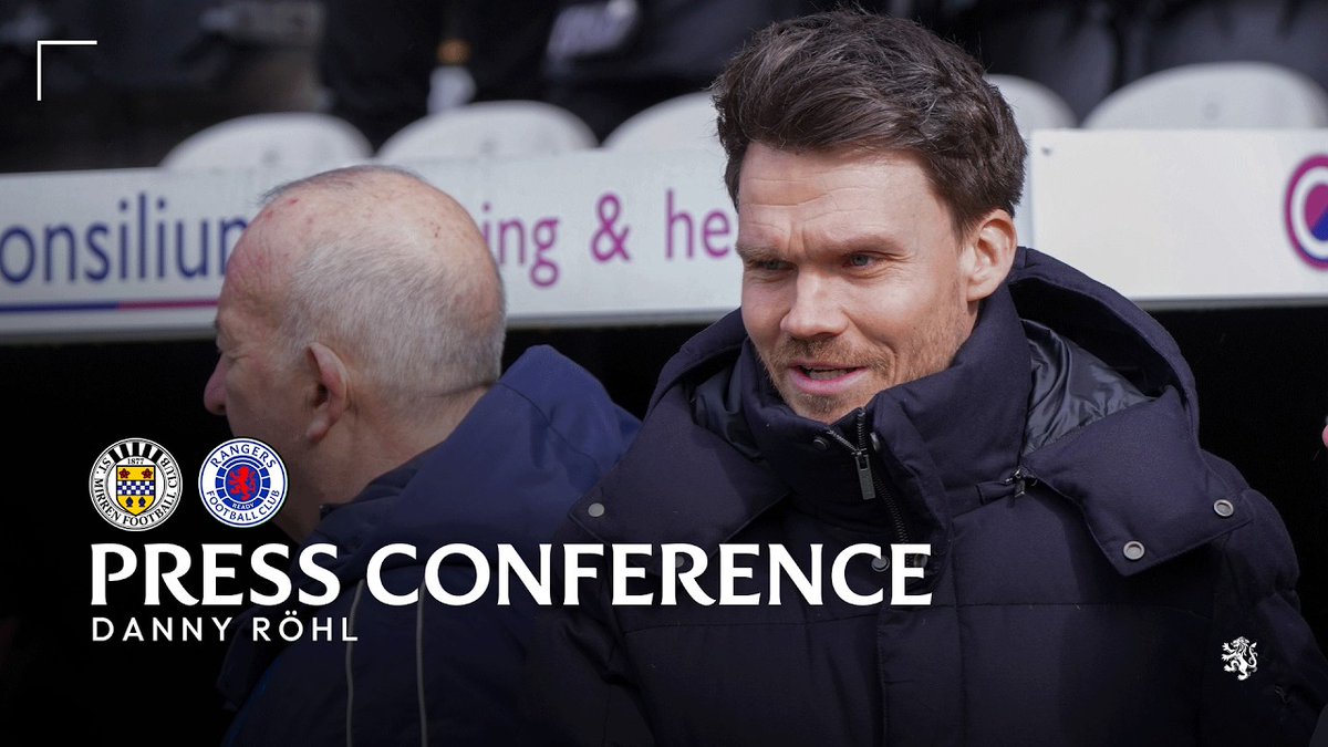 🎙️ Danny Röhl spoke to the media after our win over St. Mirren.