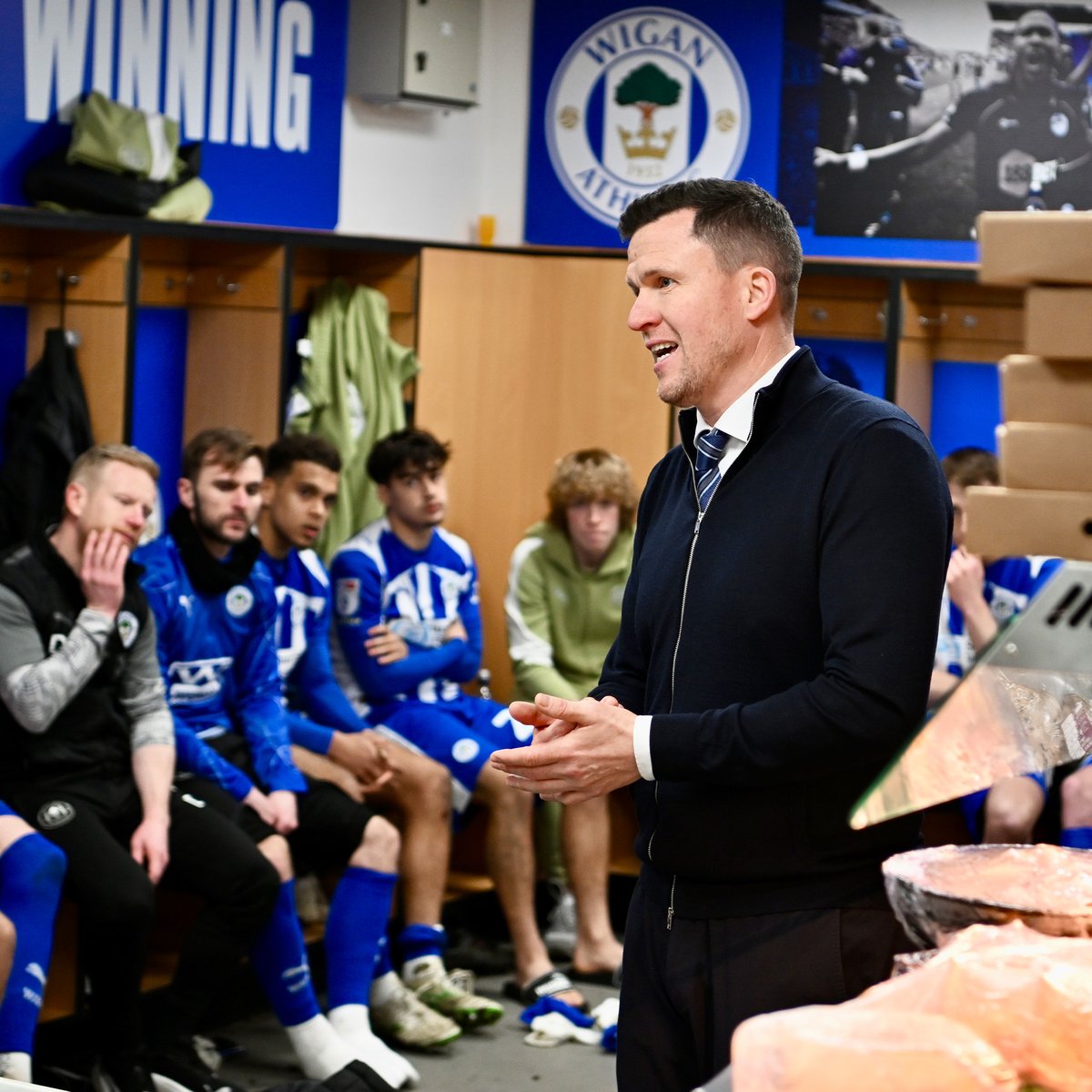 โWe have to keep growing as a team!โ ๐ #wafc ๐ตโช๏ธ