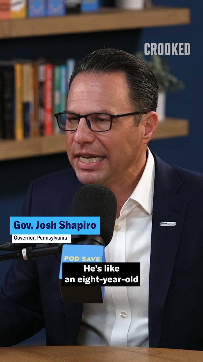 “Pete Hegseth is wildly incompetent. He’s like an eight year old playing with toy soldiers every day.” — Gov. Josh Shapiro