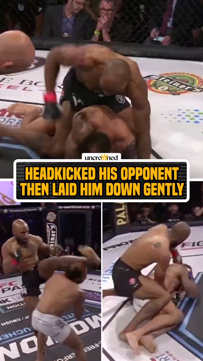 What a gentleman 😅🛌 (via Tuff-N-Uff MMA)