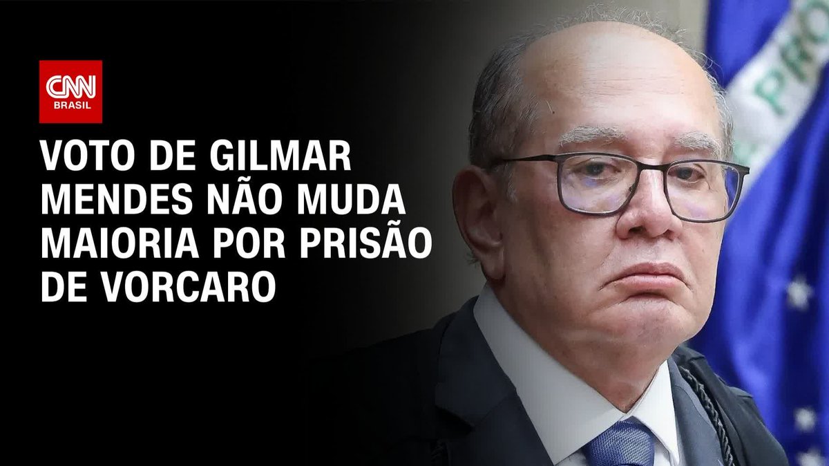 Voto de Gilmar não muda maioria por prisão de Vorcaro; assista #AgoraCNN